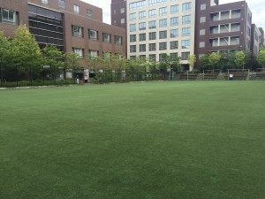 兵庫県神戸市  甲南大学 岡本キャンパス多目的場　2015年9月    2,060㎡　◎